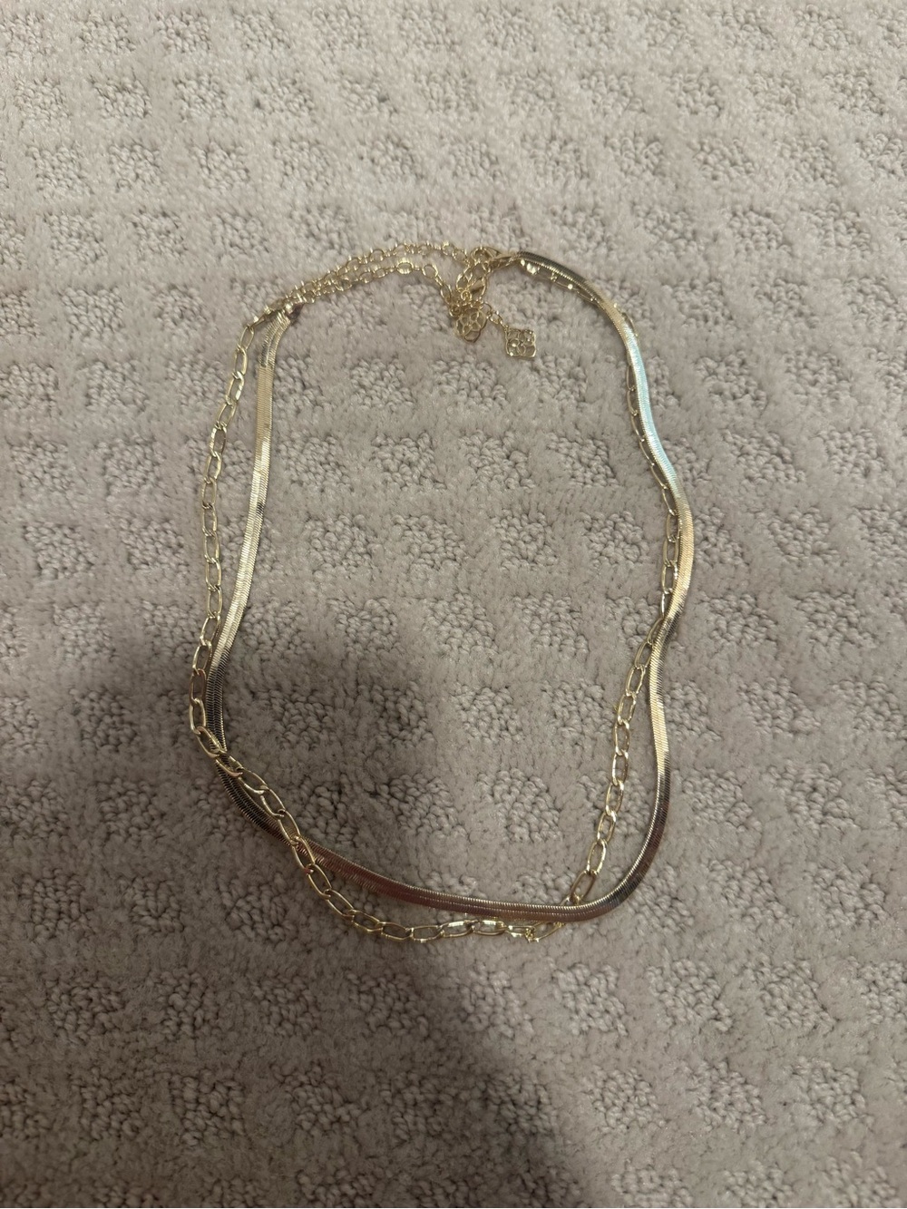 Kendra Scott Gold Multi-Layer Chain Necklace